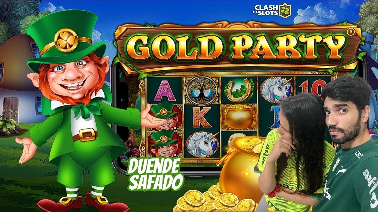 Gold Party, slot, festa do ouro, cassino online, apostas.